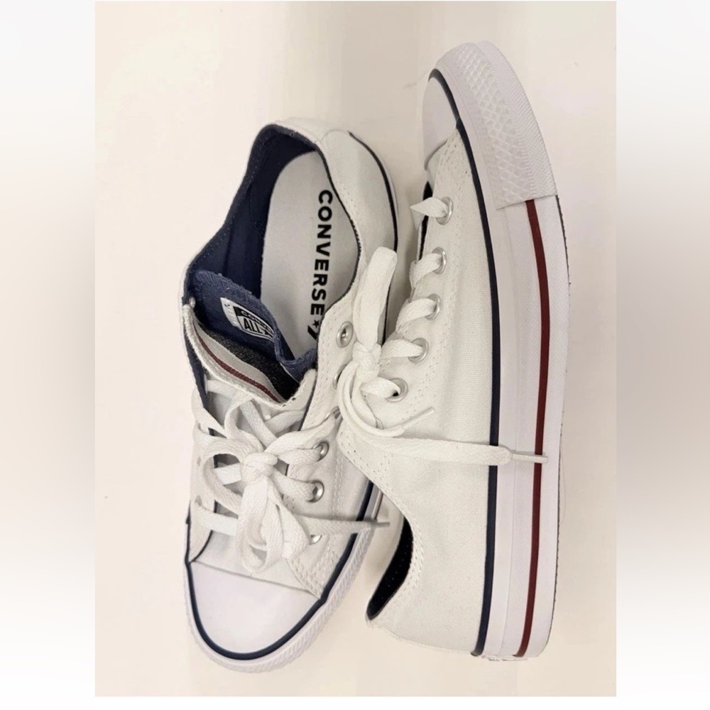 Converse Chuck Taylor All Star Low Top Sneakers – White, Unisex Casual Shoes